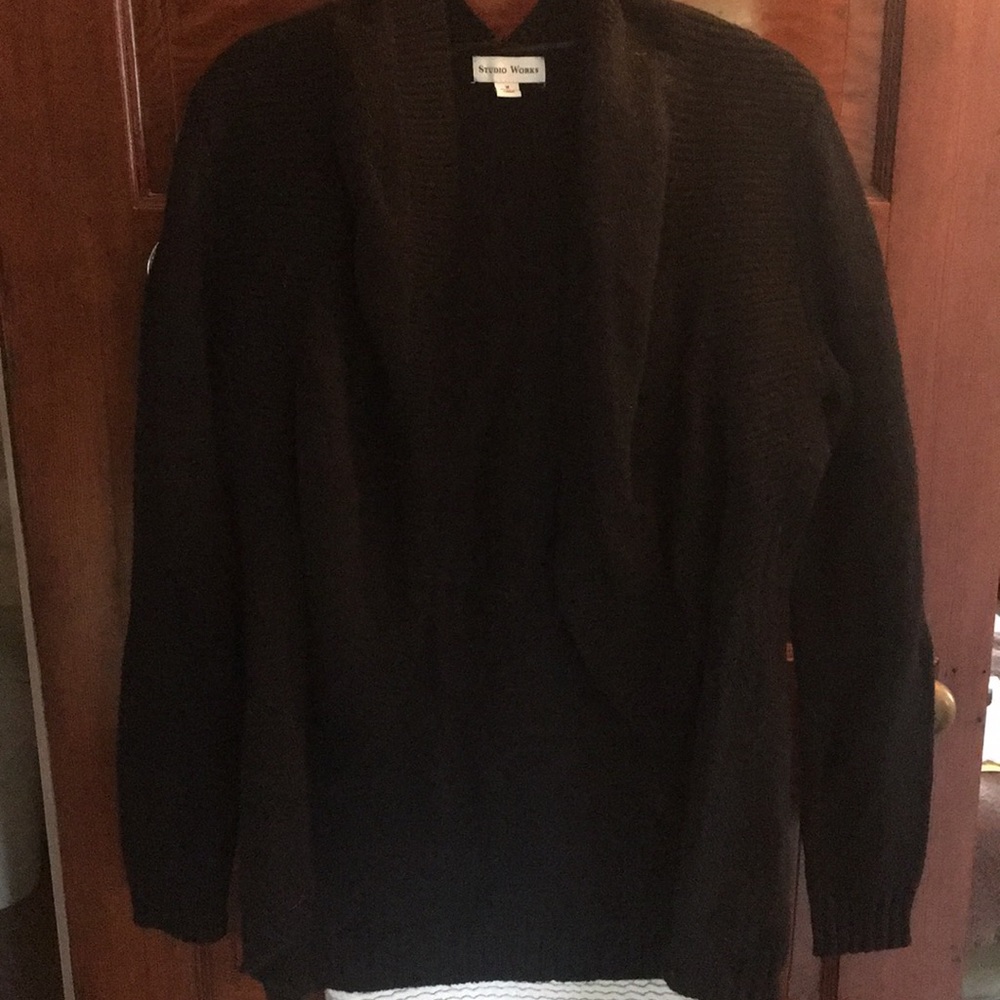 Studio Works | wool blend cardigan sweater